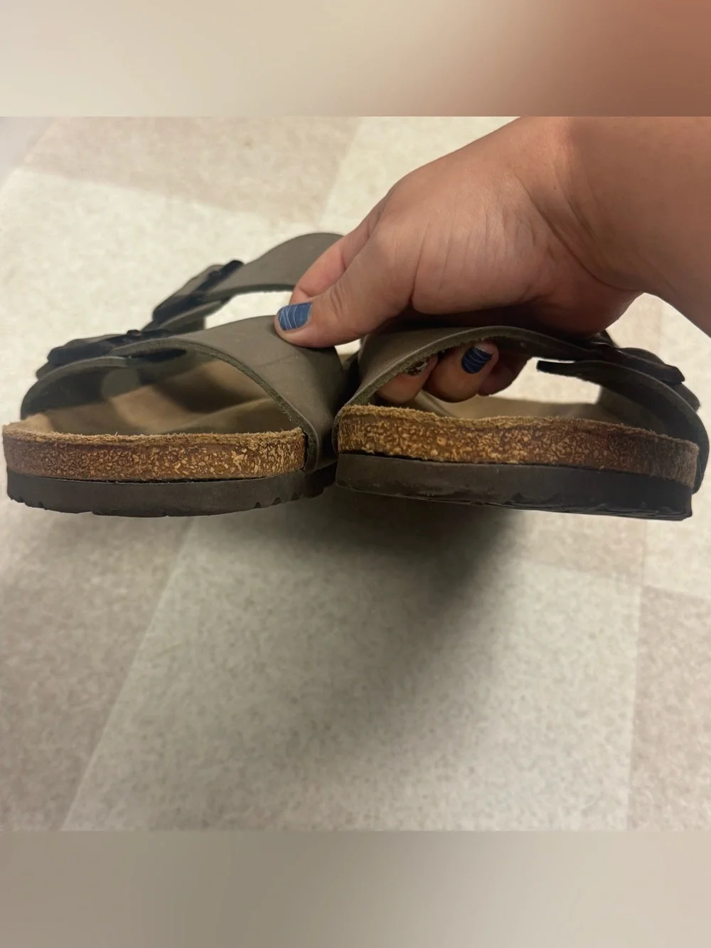 Birkenstock Arizona men’s 13 EU 46 Slider Sandals *Sun Bleached